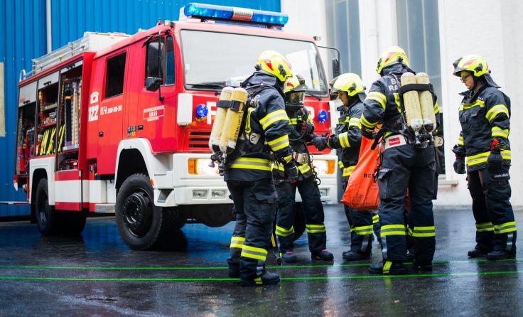 Die Amag-Betriebsfeuerwehr zählt derzeit 96 Mitglieder. Foto: Amag