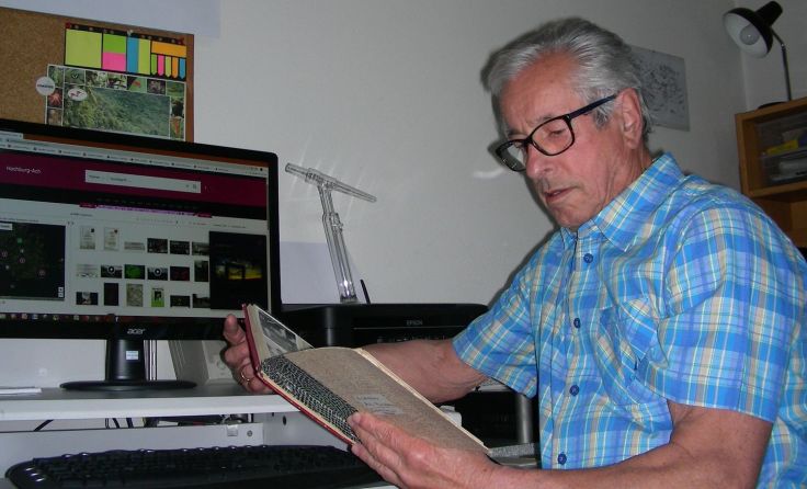 Jakob Mersch war der erste aktive Topothekar in ganz Oberösterreich. Foto: Privat