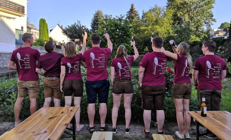 Die Handenberger Musiker begeben sich auf Wirtshaustour. Foto: Musikkapelle