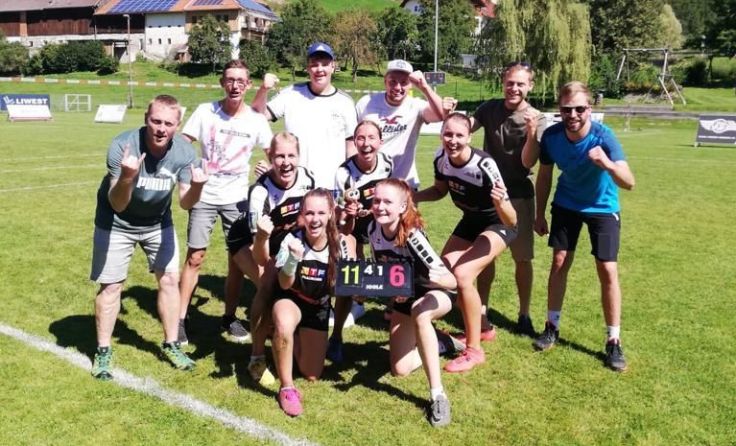 Die erfolgreichen Höhnharter Faustball-Damen Foto: ASVÖ SC Höhnhart