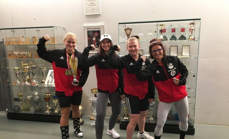 Die glücklichen Bundesliga-Siegerinnen der Union Lochen. Foto: Union Lochen