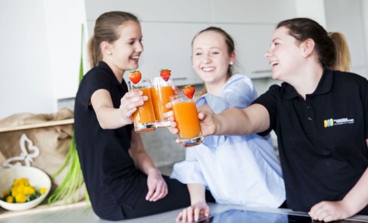 Das Motto der Fachschule Mauerkirchen lautet „Bunt.Kreativ.Vielfältig“ Foto: FS Mauerkirchen
