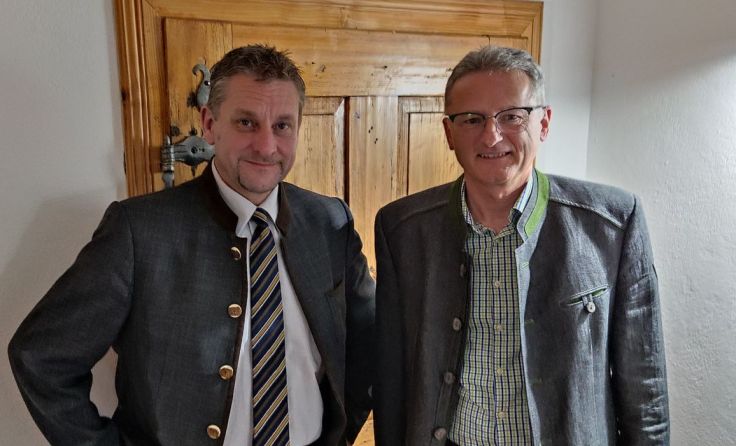 Bezirksparteiobmann David Schießl (l.) und sein Stellvertreter Wolfgang Pohler Foto: Tips/Kobler
