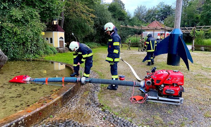 Die Feuerwehr Ach rückte im vergangenen Jahr zu 103 Einsätzen aus. Foto: Feuerwehr Ach