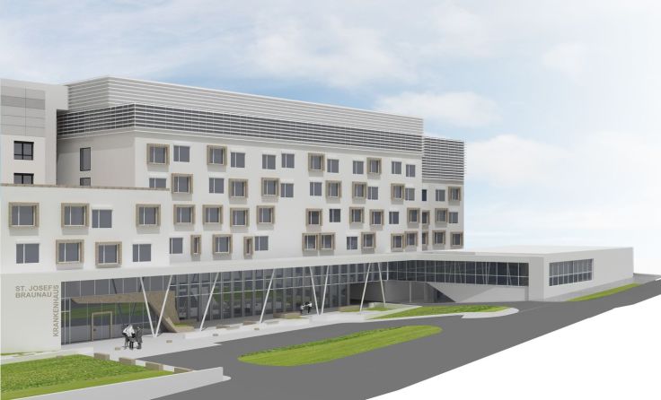 So soll der Umbau des Bauteils später einmal aussehen. Visualisierung: Architekturwerkstatt ZOPF