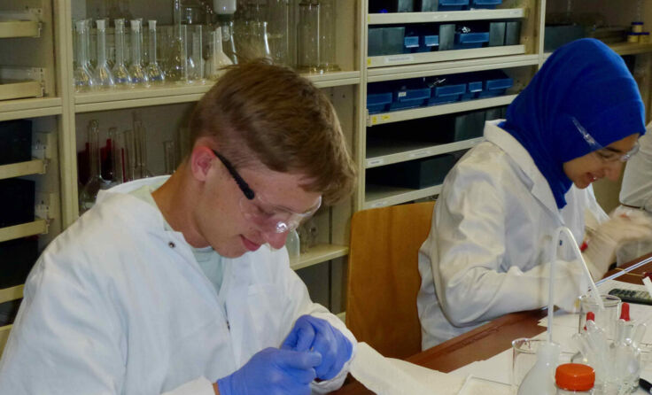 Felix Markler setzte sich beim Landeswettbewerb der Chemieolympiade durch. (Foto: Gym Braunau)
