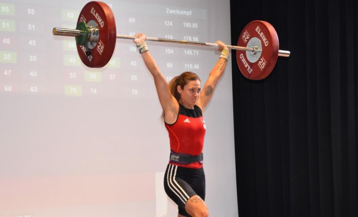 Petra Schmutzer gewann dreimal Silber in der 55-Kilo-Klasse. (Foto: Högg)