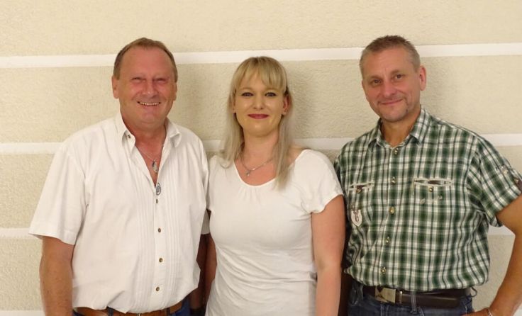 Franz Hargassner (v.l.), Patricia Maislinger und David Schießl. (Foto: FPÖ)