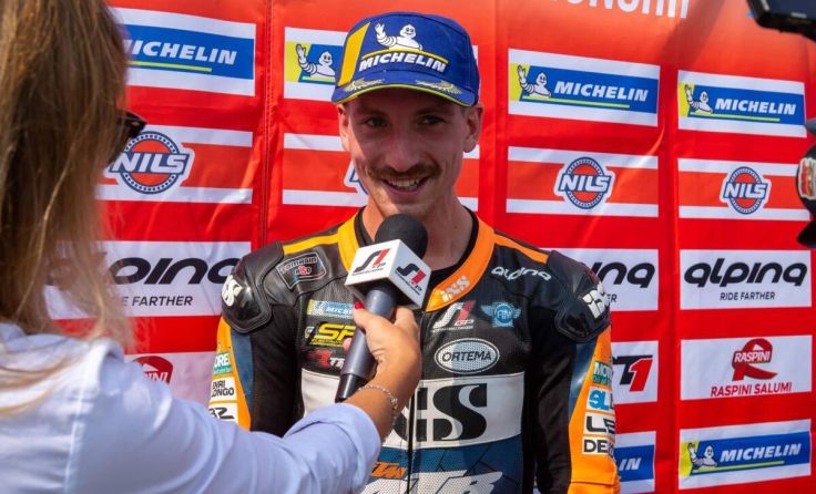 Lukas Höllbacher liegt nur noch 19 Punkte hinter dem WM-Spitzenreiter. (Foto: Gerwin van Rosmalen)