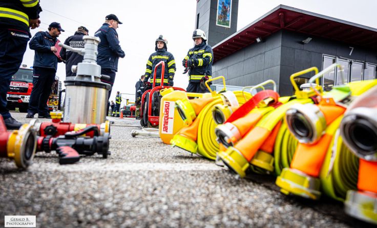 Erstmalig fand auf Bezirksebene eine Truppführer-Prüfung statt. (Foto: Gerald B.-Photography)