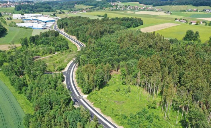 Seit 1. Juni ist die B156 wieder für den Verkehr freigegeben. (Foto: Land OÖ/Kocer)
