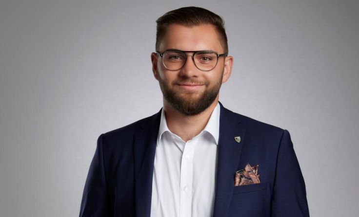 Marco Baccili ist der JW-Bezirksvorsitzende. (Foto: lichtlinien.at)