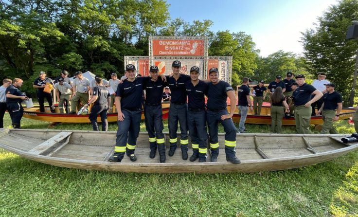 Die Mauerkirchner waren beim Landesbewerb stark vertreten. (Foto: FF Mauerkirchen)