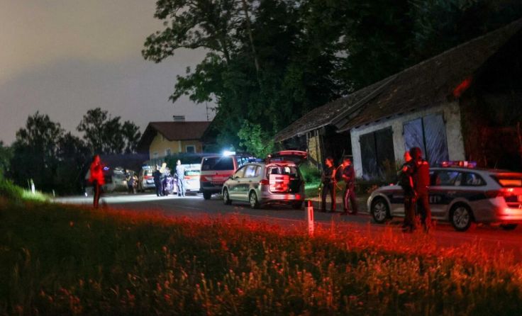 Der Tatverdächtige konnte in Hochburg-Ach festgenommen werden. (Foto: Daniel Scharinger)