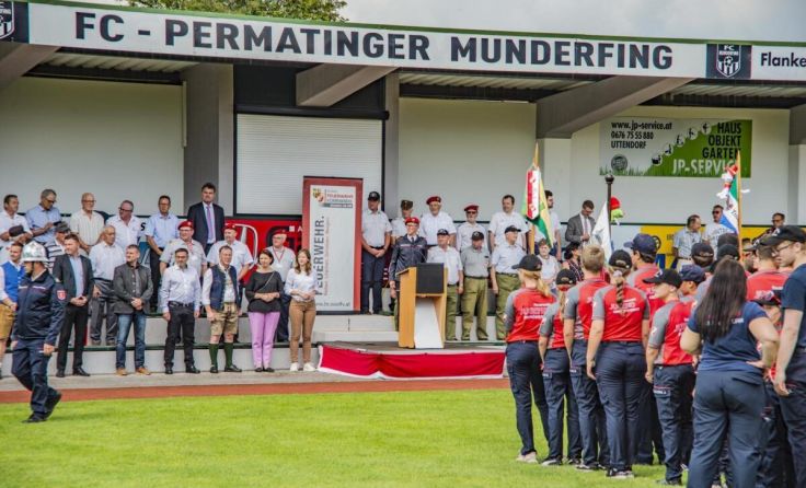 Das Feuerwehr-Jugendlager fand heuer in Munderfing statt. (Foto: BFKdo Braunau)