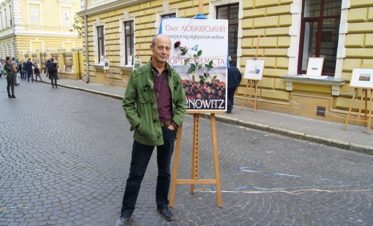 Der ukrainische Künstler Oleg Liubkiwskij (Foto: Kunstraum Valentinum)