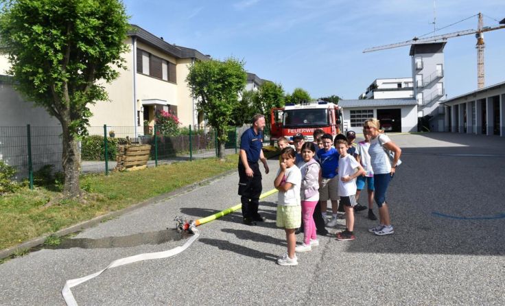 Alle Beteiligten hatten Spaß bei den unterschiedlichen Aktivitäten. (Foto: FF Schärding)