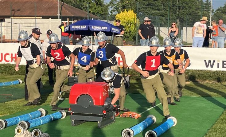 Die Teilnehmer gingen mit großer Motivation an den Start. (Foto: BFKDO Schärding)