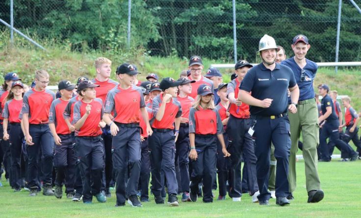 Der Spaß durfte beim Jugendlager natürlich nicht fehlen. (Foto: BFKDO Schärding)