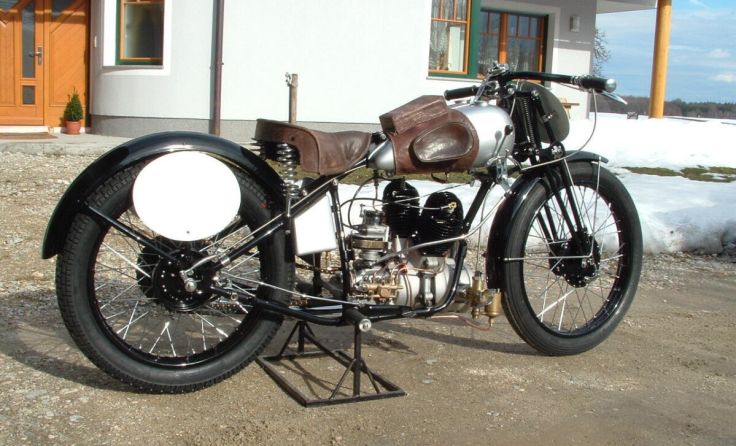 Die Puch aus dem Jahr 1929 wurde zu neuem Leben erweckt. (Foto: Team Sauwald Rallye)