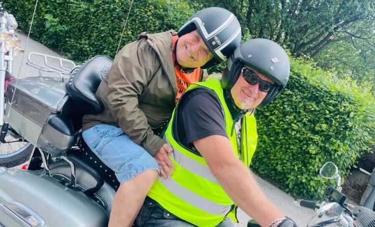 Ein Highlight waren die Ausfahrten mit den Bikes. (Foto: Lebenshilfe OÖ)