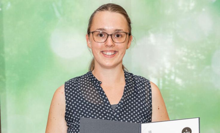 Natascha Haunschmid landete beim Landesbewerb auf Rang zwei. (Foto: Fotostudio Eder Linz)
