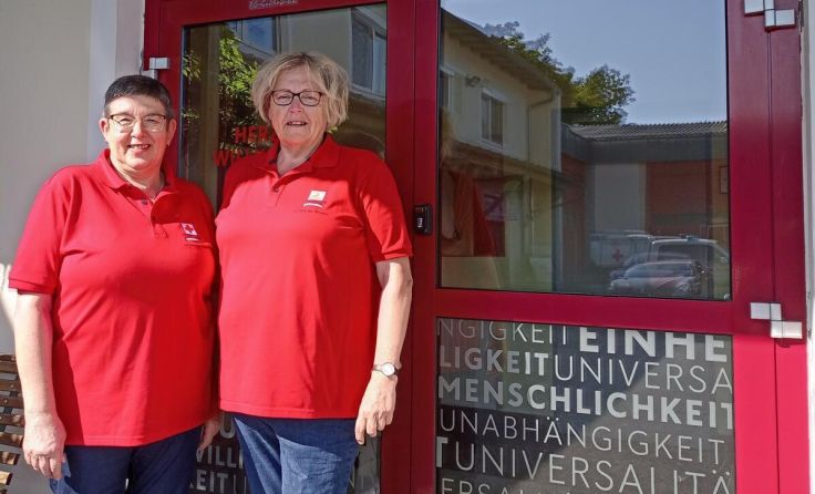 Annemarie Schmid (l.) und Beate Hinterleitner (Foto: ÖRK)