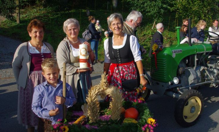 Ganz Schardenberg war beim Erntedankfest auf den Beinen. (Foto: Gruber)