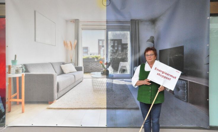 Brigitte Schabetsberger weist auf die gestiegene Energiearmut in Österreich hin. (Foto: VH OÖ)