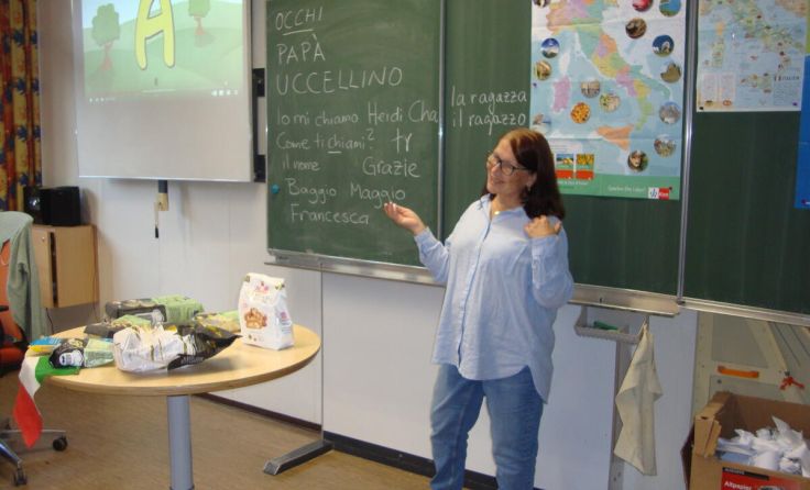 Anderen Sprachen und Kulturen standen am Lehrplan. (Foto: MS Esternberg)