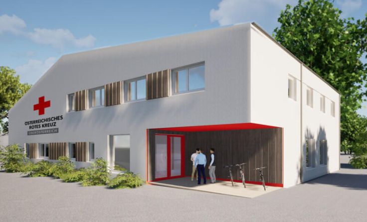 So soll das Gebäude nach der Fertigstellung aussehen. (Foto: Architekturbüro Steiner)