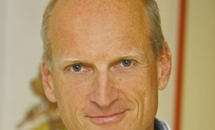Oberarzt Robert Piberhofer hält einen Vortrag in Brunnenthal. (Foto: OÖG)
