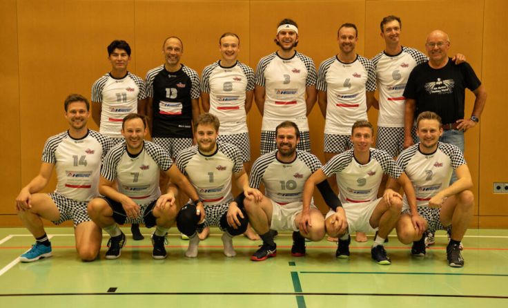 Das Herren-Team des VC Esternberg holte zwei Siege zum Rückrundenstart. (Foto: VCE)