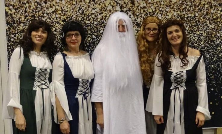 Maskieren ist beim Pfarrball natürlich ausdrücklich erlaubt. (Foto: Privat)