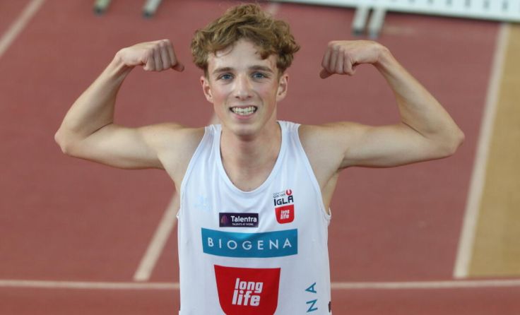 Julian Mesi lief bei den Staatsmeisterschaften zu Gold und Silber. (Foto: IGLA long life)