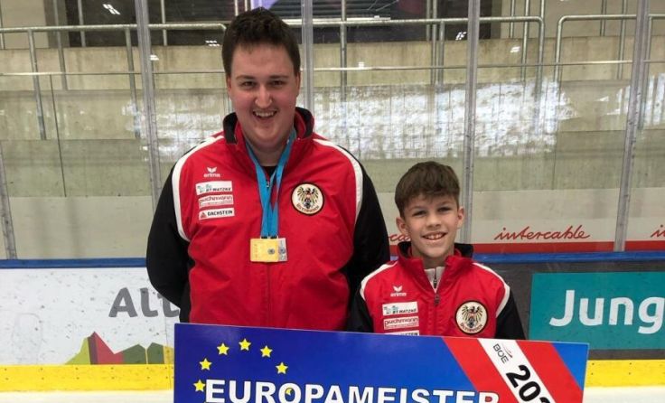 Die beiden frischgebackenen Europameister Andreas Scharrer (r.) und Alexander Schopf (Foto: Schopf)