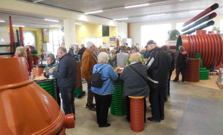 45 Teilnehmer waren bei der Exkursion des Seniorenbunds Schardenberg dabei. (Foto: SB Schardenberg)