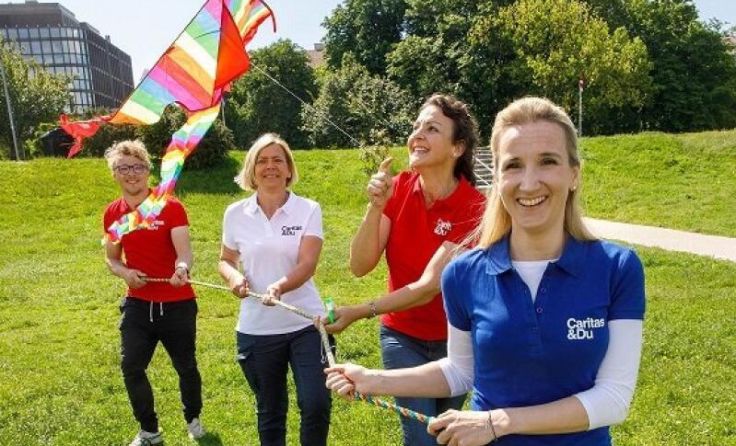 Die Caritas präsentiert sich in Engelhartszell als potentieller Arbeitgeber. (Foto: Caritas)