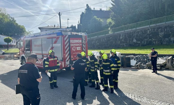 Die Kameraden bewältigten die Aufgaben in der Sollzeit. (Foto: FF Diersbach)