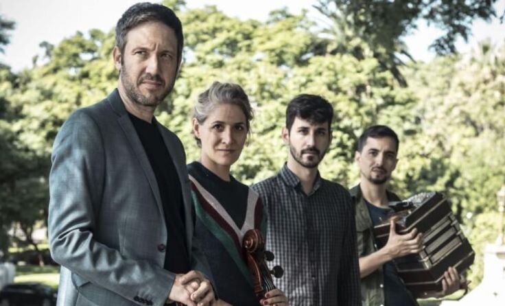 Die Formation "Cuero Tango" um die Brunnenthalerin Martina Greiner (Foto: Privat)