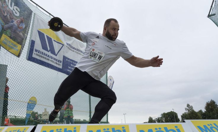 Lukas Weißhaidinger ist bereits in Olympia-Form. (Foto: Archiv/Walter Trausinger)