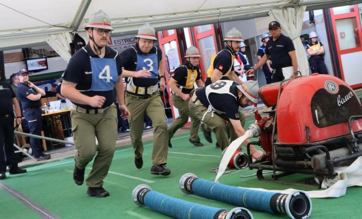 Die Bewerbungsgruppen gaben ihr Bestes um ganz vorne zu landen. (Foto: BFKDO Schärding)