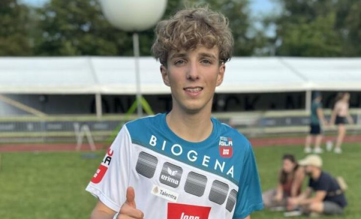 Julian Mesi freut sich über die EM-Norm. (Foto: Privat)