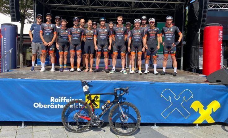 16 CLR-Fahrer waren beim Grieskirchen Radmarathon am Start. (Foto: CLR Sauwald)