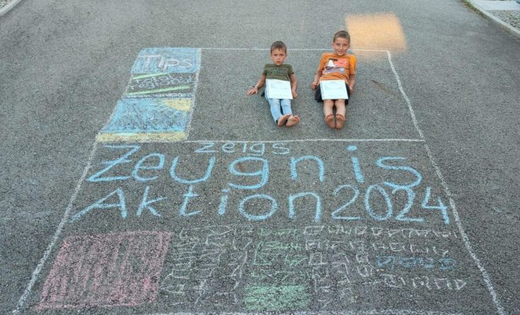 Platz 1: Oscar und Laurenz Schwarzbauer aus Mayrhof (Foto: Stephan Schwarzbauer)