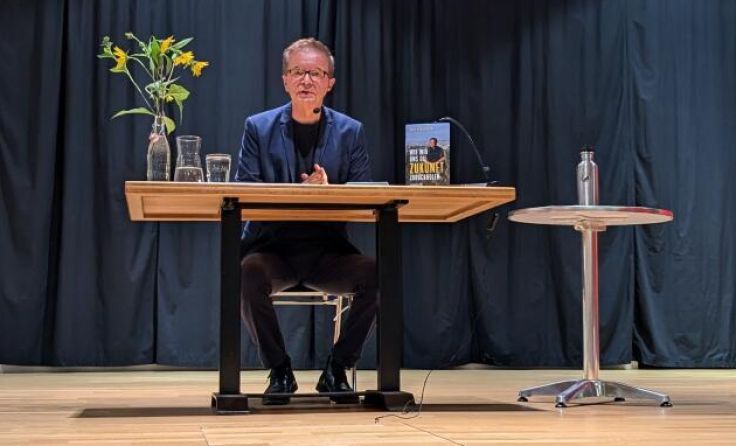 Rudi Anschober las aus seinem neuen Buch. (Foto: Grüne Andorf)