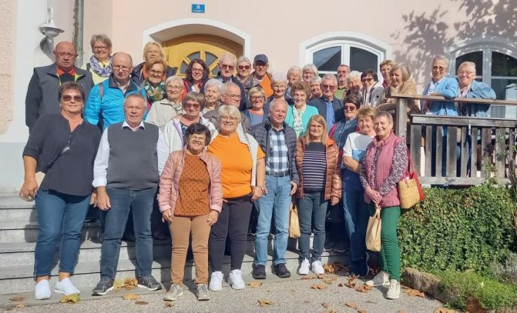 Der Pensionistenverband St. Florian machte einen kurzweiligen Herbstausflug. (Foto: Hans Zeilinger)