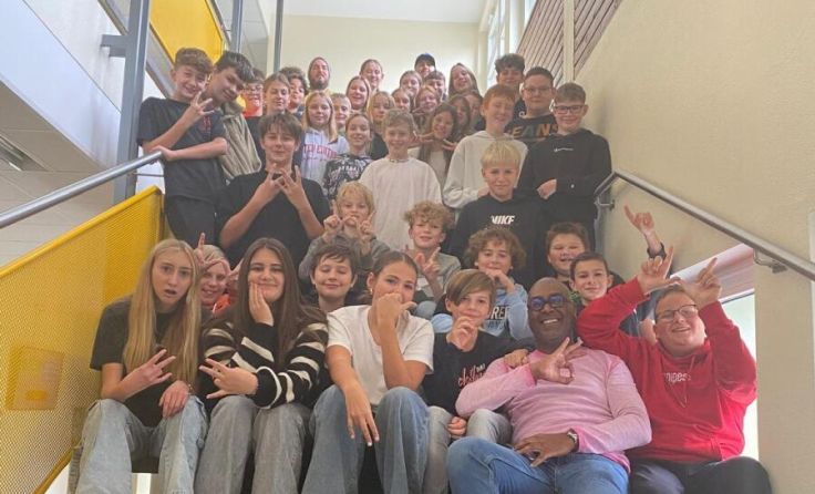 Alle Beteiligten hatten viel Spaß an der besonderen Schulwoche. (Foto: MS Riedau)