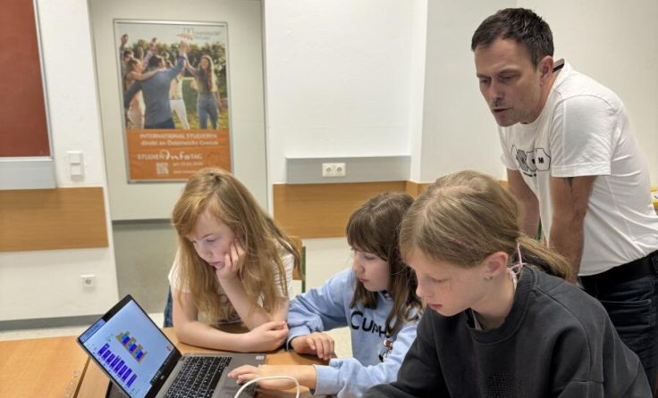Spielierisch wurden den Kids in Wokshops Digital Skills vermittelt. (Foto: Gym Schärding)