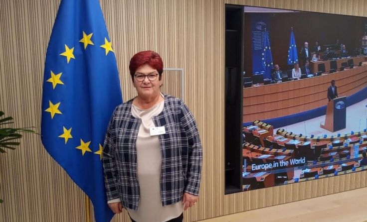 SPÖ-Gemeinderätin Beate Löffler war von ihrem Brüssel-Aufenthalt sehr angetan. (Foto: SPÖ)